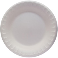 Köpük Tabak Yuvarlak 17 cm 100 Adet (33A)