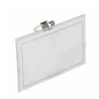 Linea Sakura İğneli ve Maşalı Şeffaf Yaka Kartı