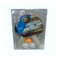 Fu Qin Masa Tenisi Raket Seti (2 Raket ve 3 Top)