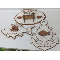 Çengelli MDF Anahtarlık Çeşitleri