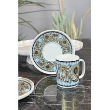 Tulu Porselen Semazen Desenli Kahve Fincanı Takımı Tulu Porselen Semazen Desenli Kahve Fincanı Takımı