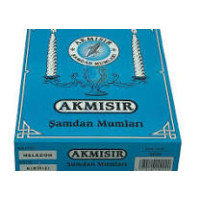 Akmısır Helezon Renkli Şamdan Mumu Akmısır Helezon Renkli Şamdan Mumu