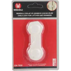 Wincell CK-7535 Dolap Çekmece Kilidi Mandallı