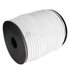 Yuvarlak Beyaz Bel Lastiği (Eski Tip - 1 Metre)