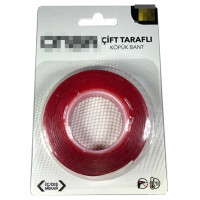 Alfa Şeffaf Akrilik Çift Taraflı Montaj Bandı