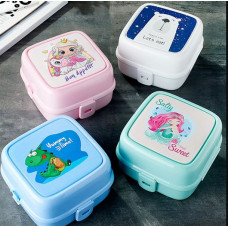 Gondol Porky G-400 Bölmeli Beslenme Kabı - Çatallı Set