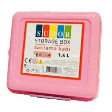 Südor İki Gözlü Turuncu Beslenme Kabı 1,4 Litre