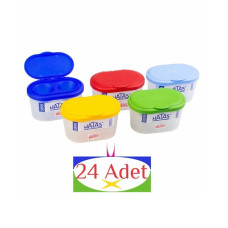 Hatas 2 Bölmeli Sulu Boya Fırça Temizleme Su Kabı