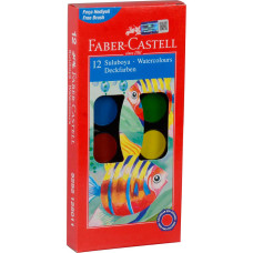 Faber Castell 12 Renk Küçük Boy Sulu Boya