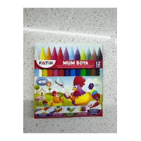 Fatih 12'li Kutulu Mum Boya Seti