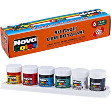 Nova Color Cam Boyası 6lı Nova Color Cam Boyası 6lı