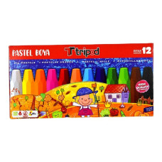 Tripod Pastel Boya 12 Renk Seti