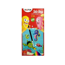 Fatih F12 Big Size Büyük Boy Sulu Boya 12 Renk