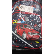 Free Polo Yarasa Desenli 3 Bölmeli İlkokul Sırt ve Beslenme Çantası Seti