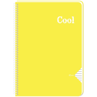 Keskin Color A4 Spiralli PP Kapak 72 Yaprak Kareli Defter