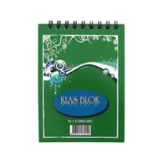 Klas 10.5x14.5 cm Kareli Spiralli Karton Kapak Bloknot