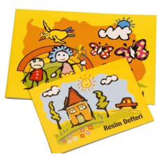 Orta Boy Resim Defteri 30 Yaprak