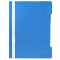 A4 Plastik Telli Dosya Mavi 1 Adet