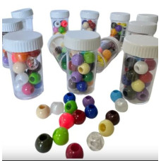 Plastik 10 mm Boncuk (1 Kutu)