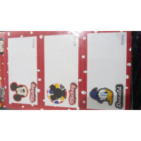 Mickey Mouse Figürlü Defter ve Kitap Etiketi Mickey Mouse Figürlü Defter ve Kitap Etiketi