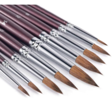 İmza No 12 Suluboya ve Akrilik Boya Fırçası