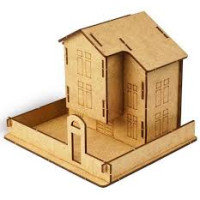 Ahşap Maket Safranbolu Evi (Demonte)