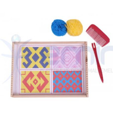 Eğitici Halı Dokuma Tezgahı (El İşi)