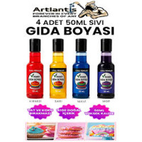 Kırmızı Likit (Sıvı) Gıda Boyası (30 ml) Kırmızı Likit (Sıvı) Gıda Boyası (30 ml)