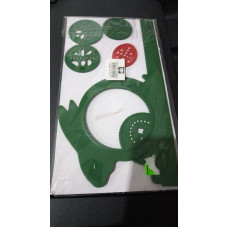 Mandala (Spirograf) Şekil Çizici ve Yapıcı Cetvel Seti