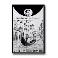 Altınyıldız 25x35 cm 120 gr 10'lu Paket Eskiz Kağıdı