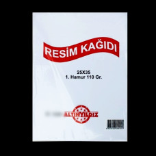 Altınyıldız 25x35 cm Resim Kağıdı (1 Adet)