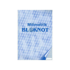 Dilman Mavi Milimetrik Bloknot A4