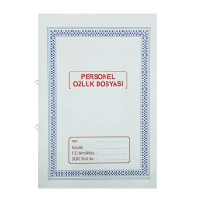 Gülpaş Personel Özlük Dosyası 21x29.7 Karton Kapak