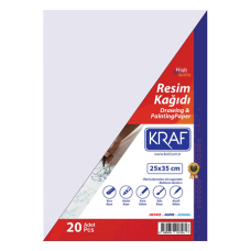 Kraf 25x35 cm 20'li Resim Kağıdı Kraf 25x35 cm 20'li Resim Kağıdı