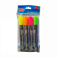 Notmark 4 Renk Fosforlu İşaret Kalemi Seti