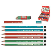 Faber-Castell Köşeli Mercanlı Kurşun Kalem