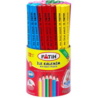 Fatih Renkli Jumbo Üçgen Başlangıç İlk Kalemim