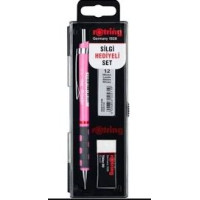 Rotring Tikky 0.7 Pembe Versatil Kalem Seti (Kalem, Uç, Silgi) Rotring Tikky 0.7 Pembe Versatil Kalem Seti (Kalem, Uç, Silgi)