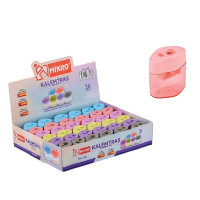 Mikro Oval Pastel Çift Bıçaklı Hazneli Kalemtıraş Mikro Oval Pastel Çift Bıçaklı Hazneli Kalemtıraş