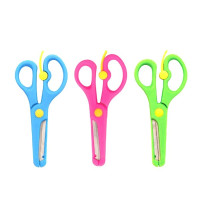 Little Fish Korumalı Küt Uçlu Yaylı Okul Makası Little Fish Korumalı Küt Uçlu Yaylı Okul Makası