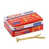 Bigpoint 51 mm Maşa Raptiye Klips 30 Adet
