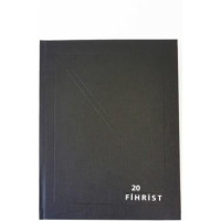 Gürpaş Ekonomik Cilt Bezi Kapaklı Ticari Fihrist 17x24 cm