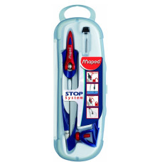 Maped 3'lü Stop System Pergel Seti - Kilitli Mekanizmalı