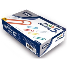 Mas Dev Renkli PVC Kaplı Ataş 50 mm 25'li Mas Dev Renkli PVC Kaplı Ataş 50 mm 25'li