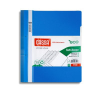 Cassa A4 Plastik Telli Dosya 50'li Mavi