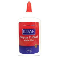 Kraf Beyaz Tutkal 250 gr - Güçlü Yapıştırıcı