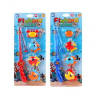 Balık ve Deniz Canlıları Mıknatıslı Oyuncak Olta Seti