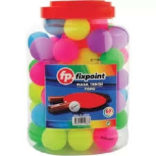 Renkli Pinpon Topu (Tekli)