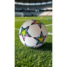 Yıldız Desenli Futbol Topu Yıldız Desenli Futbol Topu
