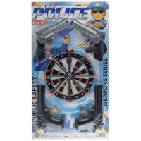 4'lü Büyük Boy Oyuncak Tabanca Seti